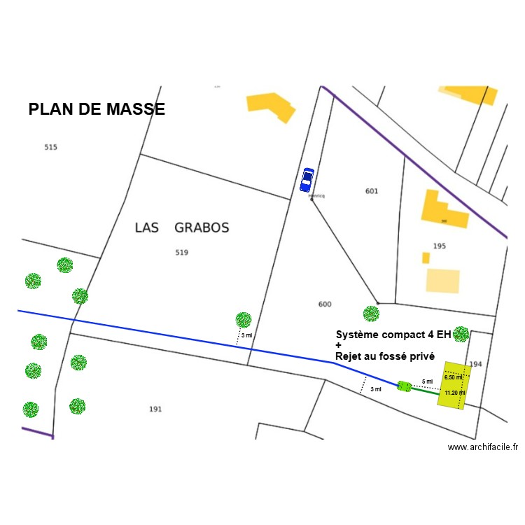 Fanovard. Plan de 0 pièce et 0 m2