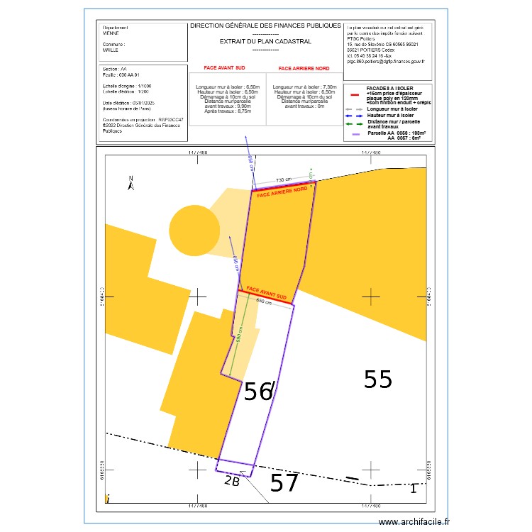 DP02 charrier. Plan de 0 pièce et 0 m2