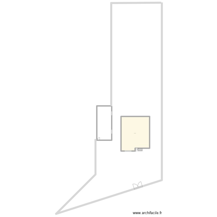 M1a . Plan de 1 pièce et 112 m2