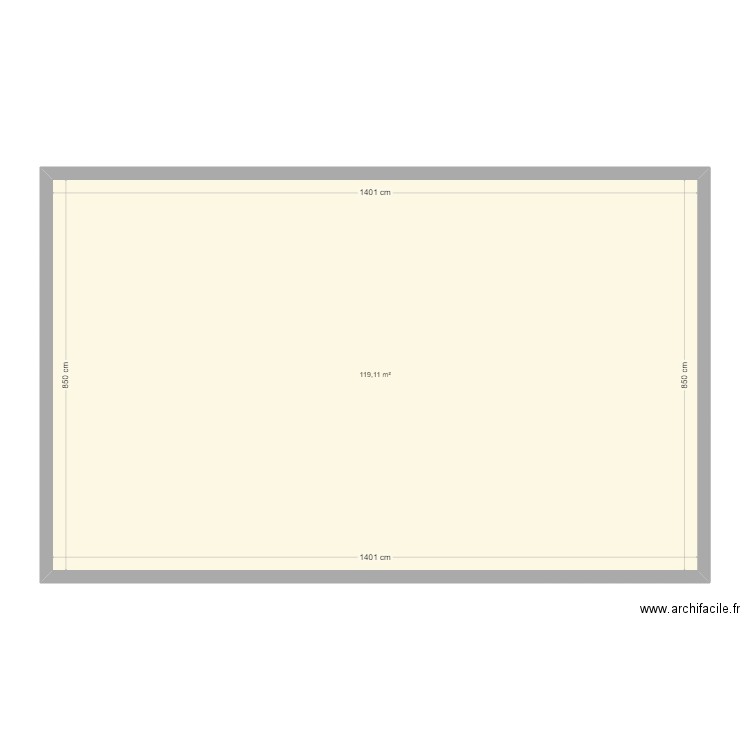 Plan Vendome. Plan de 1 pièce et 119 m2