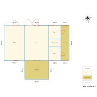 Répartition des locaux et ouvertures