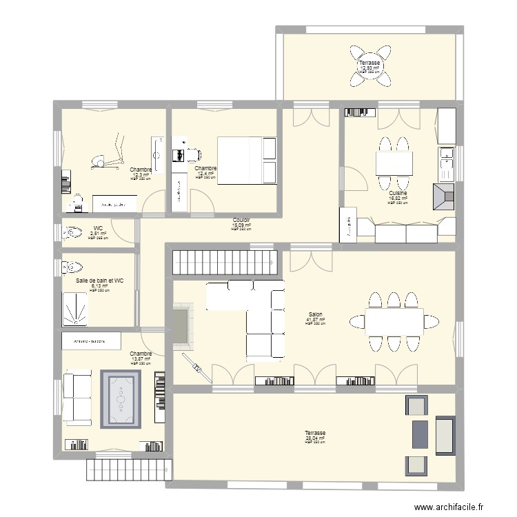 Maison Beautheil-Saints. Plan de 17 pièces et 319 m2