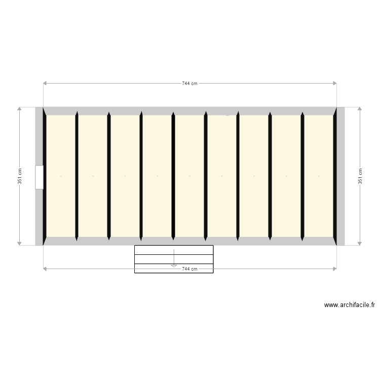 terrasse1. Plan de 0 pièce et 0 m2