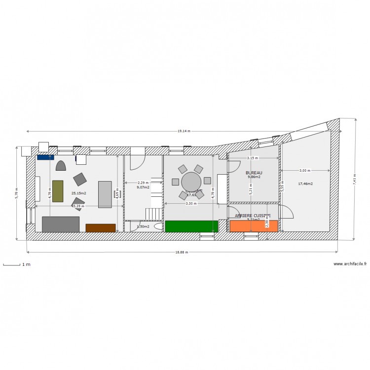 MAISON ANCIENNE BAS 06062014. Plan de 0 pièce et 0 m2