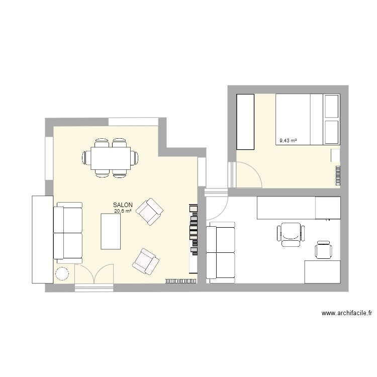 condé. Plan de 0 pièce et 0 m2