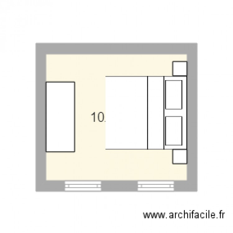 chambre 63. Plan de 0 pièce et 0 m2