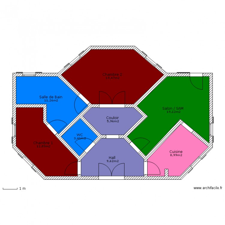 Mini maison ACE 1. Plan de 0 pièce et 0 m2