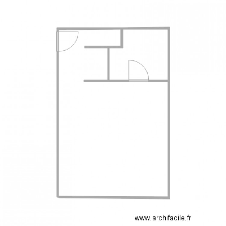 Palais actuel . Plan de 0 pièce et 0 m2