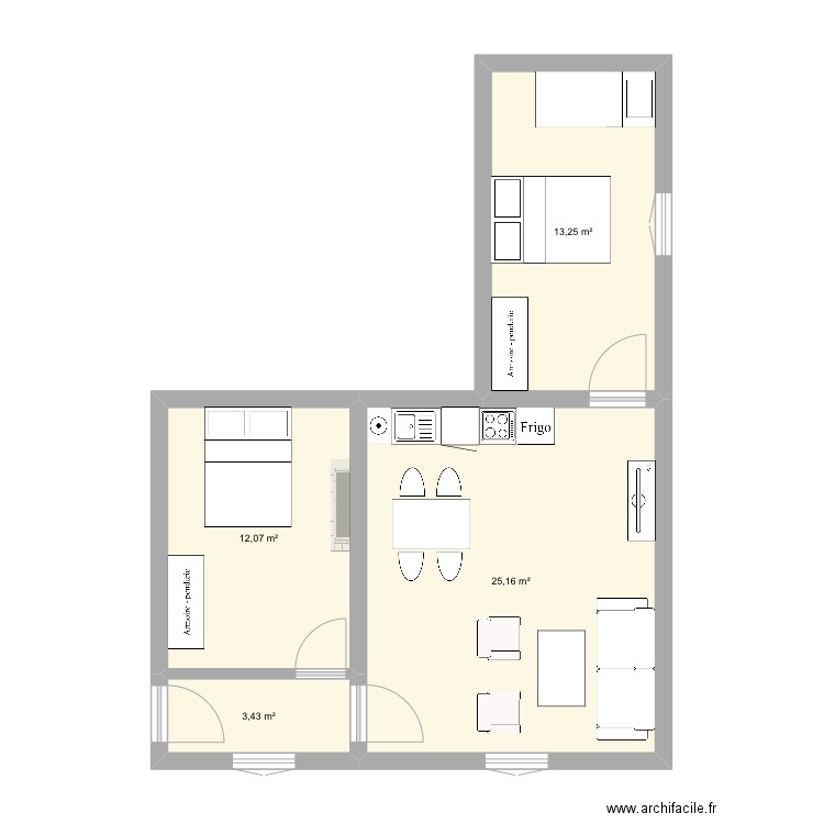 Les Rousses. Plan de 0 pièce et 0 m2