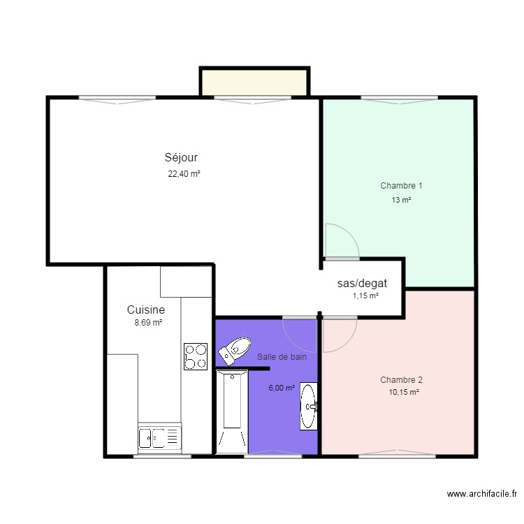 BOURG LA REINE. Plan de 0 pièce et 0 m2