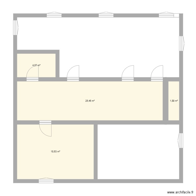 musée étage. Plan de 0 pièce et 0 m2