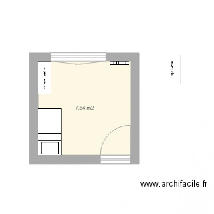 chambre tetard. Plan de 0 pièce et 0 m2