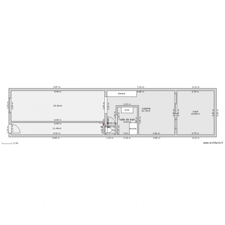 maison. Plan de 0 pièce et 0 m2