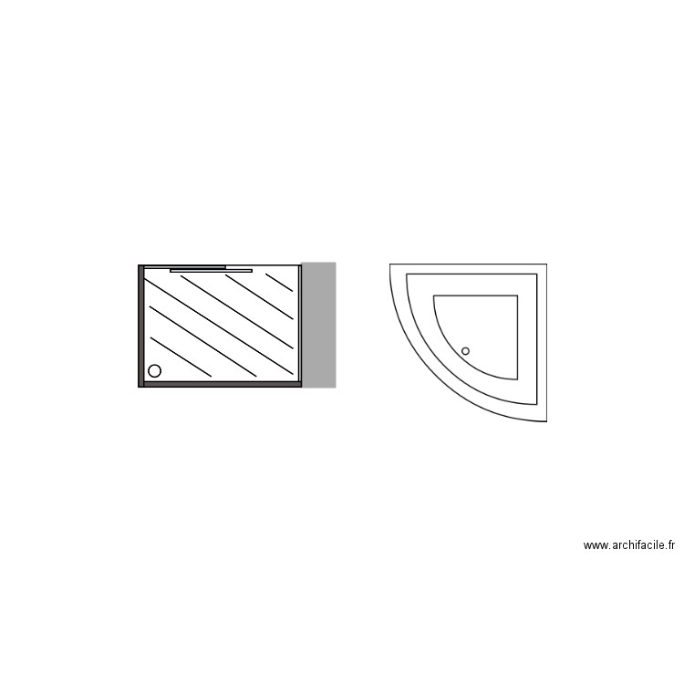 essai plan salle de bain . Plan de 0 pièce et 0 m2