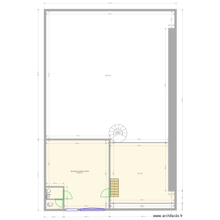 LOCAUX J AIR HOME ETAGE V1. Plan de 0 pièce et 0 m2