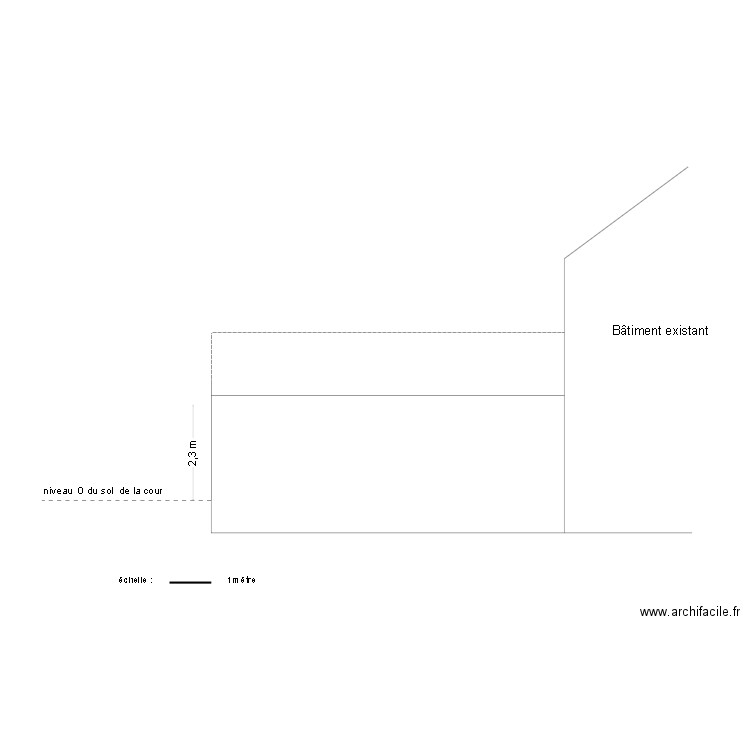 vue arrière photo. Plan de 0 pièce et 0 m2