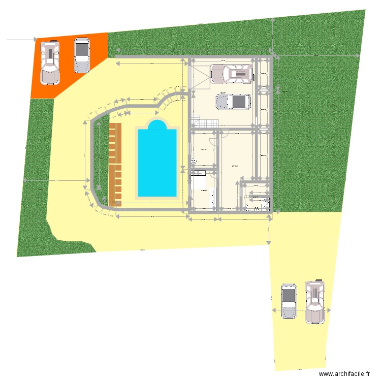 maison cuns90 sur terrain. Plan de 0 pièce et 0 m2