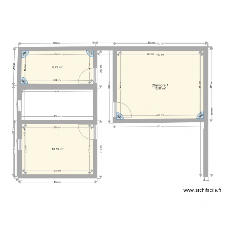 Agrandissement maison 2. Plan de 0 pièce et 0 m2