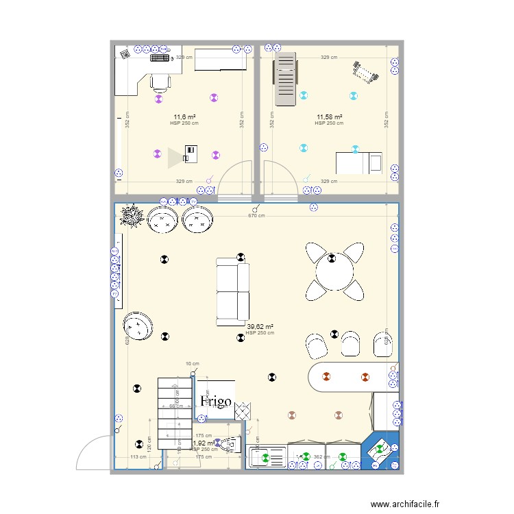 GOULE BENEZE sous sol VJC. Plan de 0 pièce et 0 m2