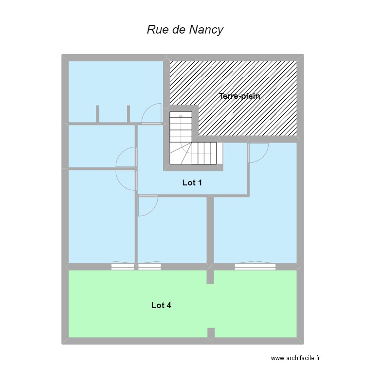 SCI HP. Plan de 0 pièce et 0 m2