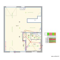 maison 39 sous-sol chambre et SDB electricité