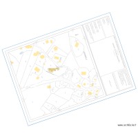 Plans   des maison dans cadastre