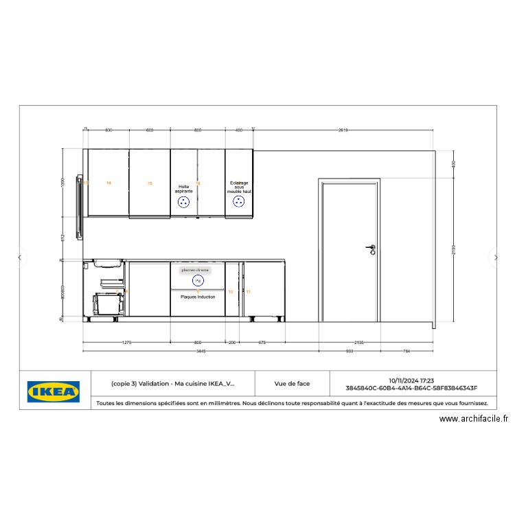 Plan_Cuisine_Chambre_01. Plan de 0 pièce et 0 m2