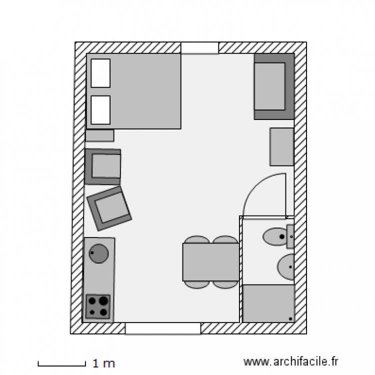 Voute. Plan de 0 pièce et 0 m2