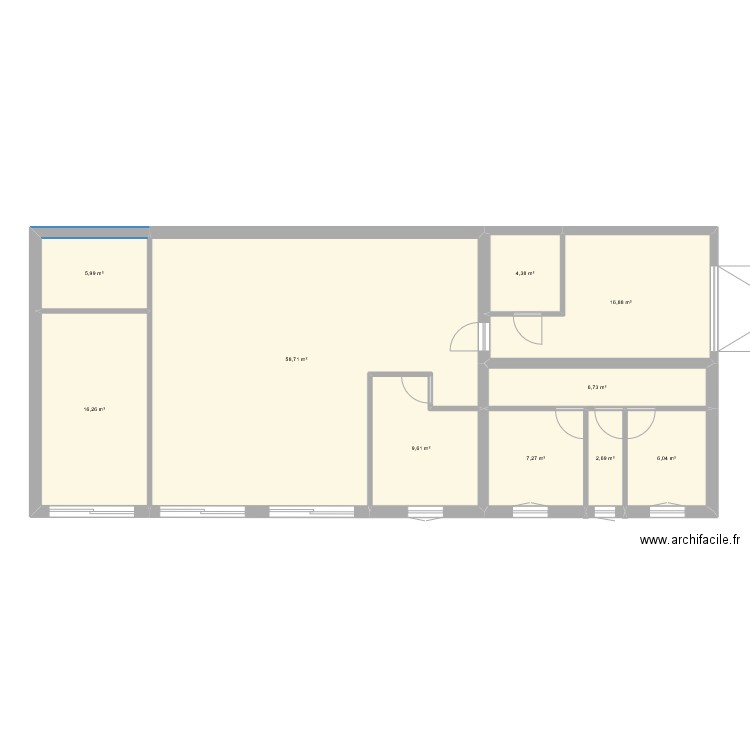 maison st porchaire . Plan de 10 pièces et 135 m2