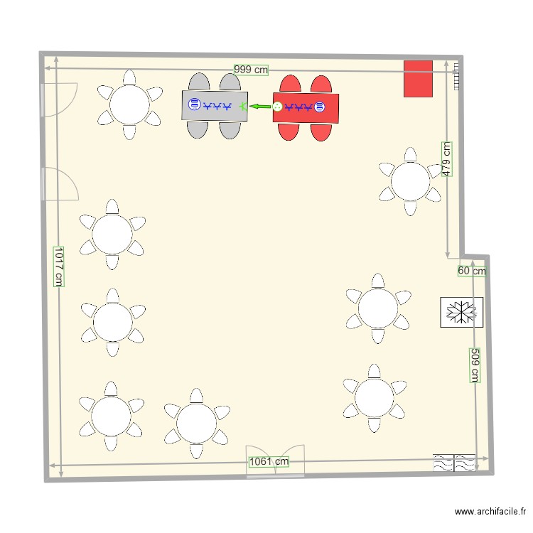 foyer projet inter . Plan de 0 pièce et 0 m2