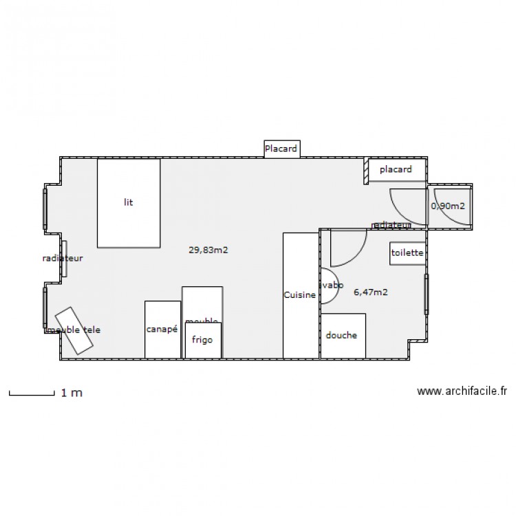 appart_nous. Plan de 0 pièce et 0 m2