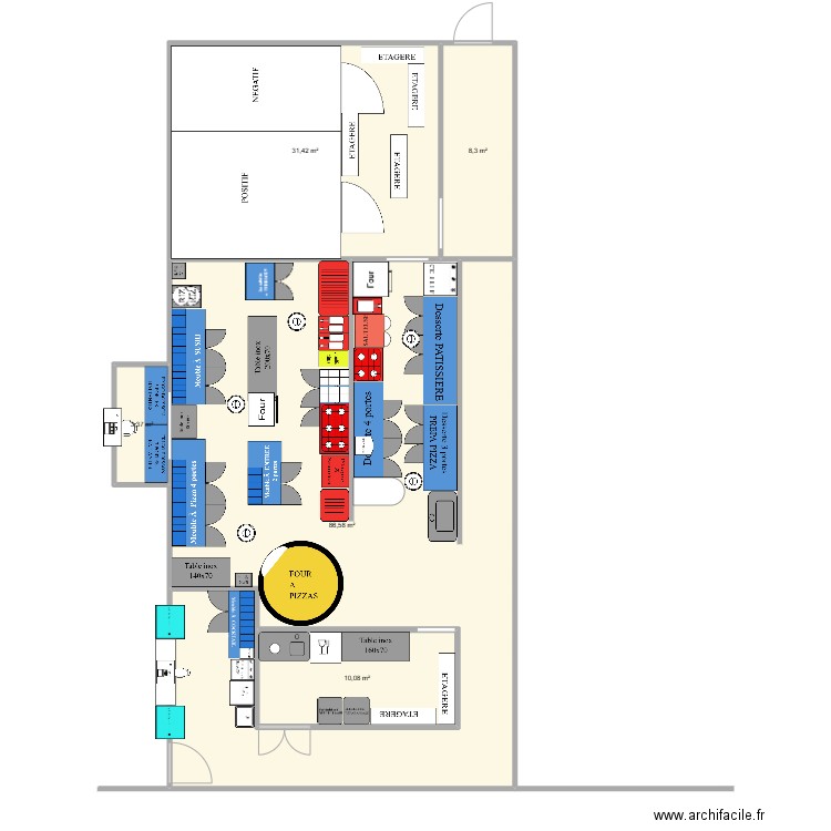 MEDLEY. Plan de 5 pièces et 151 m2