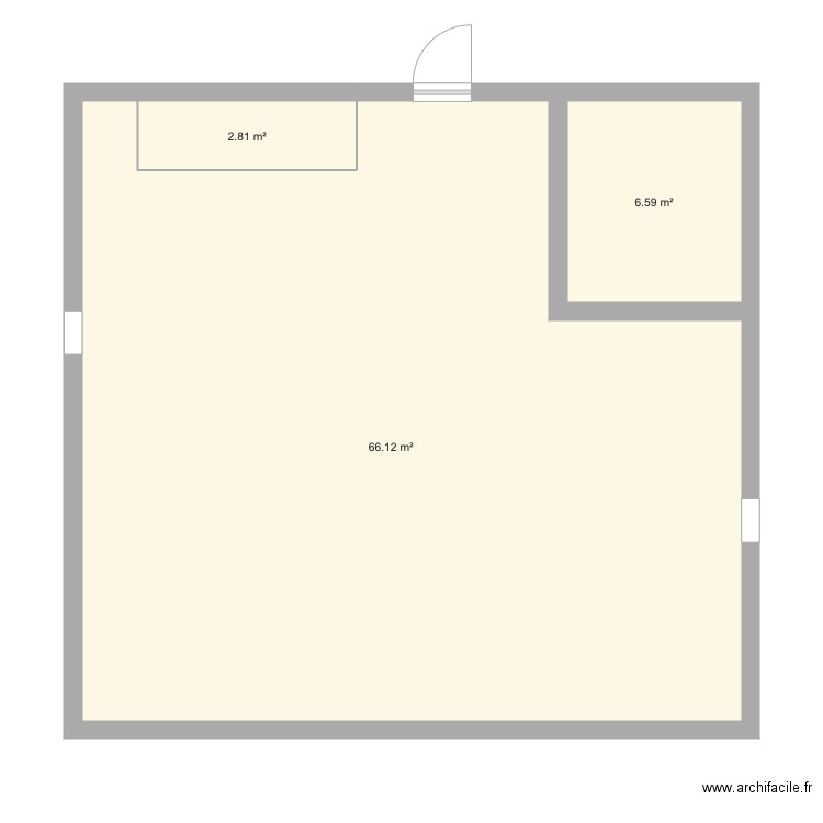 agrandissement maison. Plan de 0 pièce et 0 m2