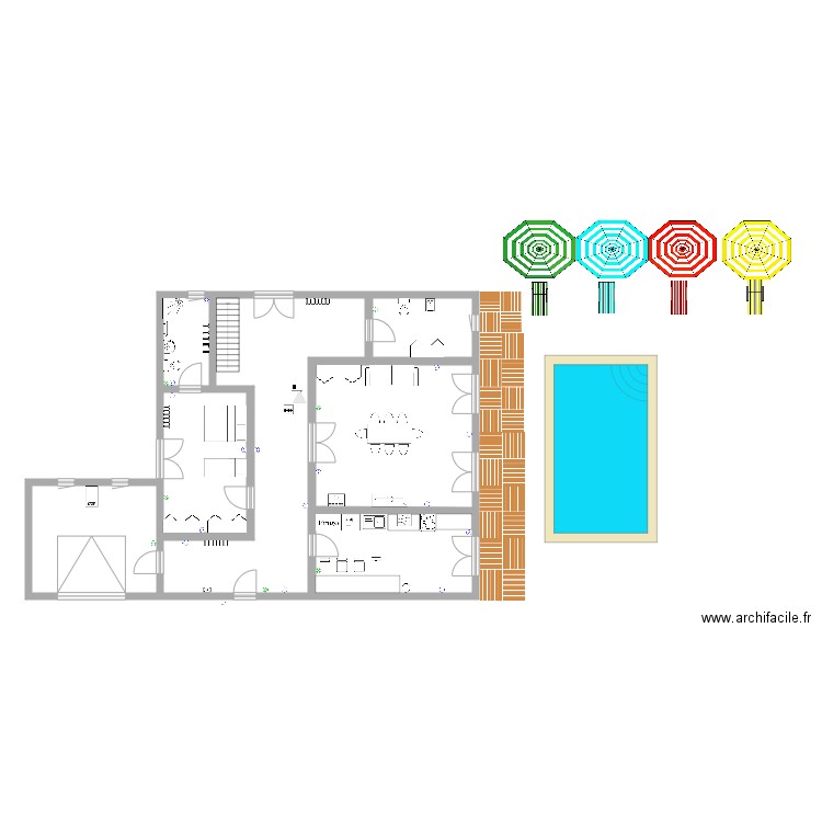 maison aleixis. Plan de 0 pièce et 0 m2