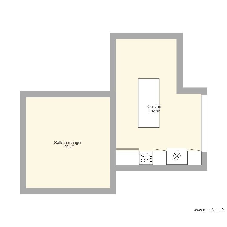 Rénovation Cuisine 2018. Plan de 0 pièce et 0 m2