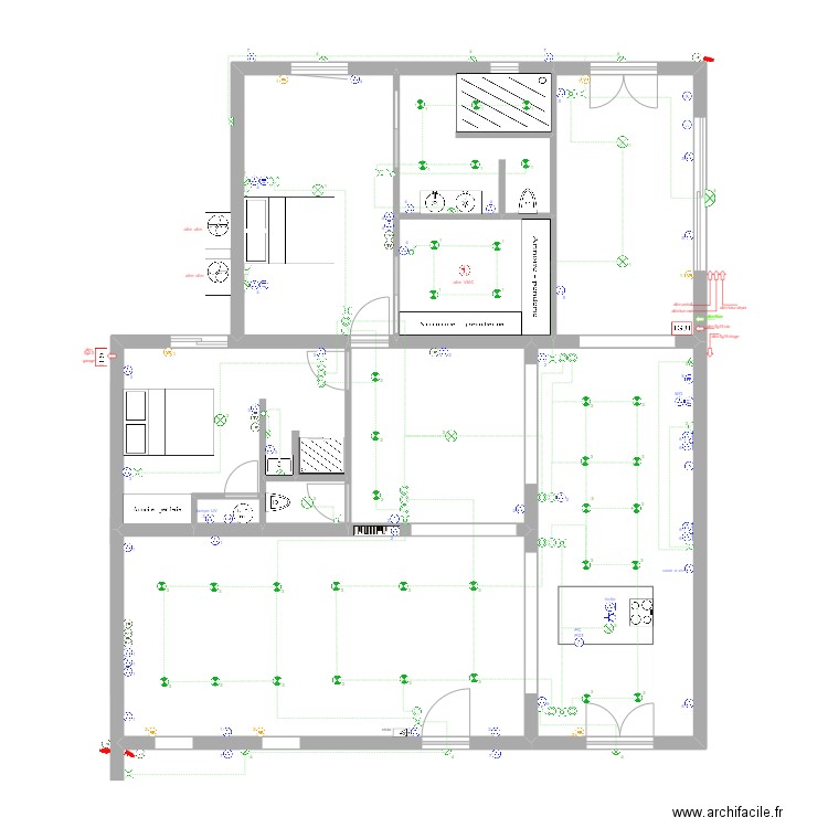 atlan 2. Plan de 0 pièce et 0 m2