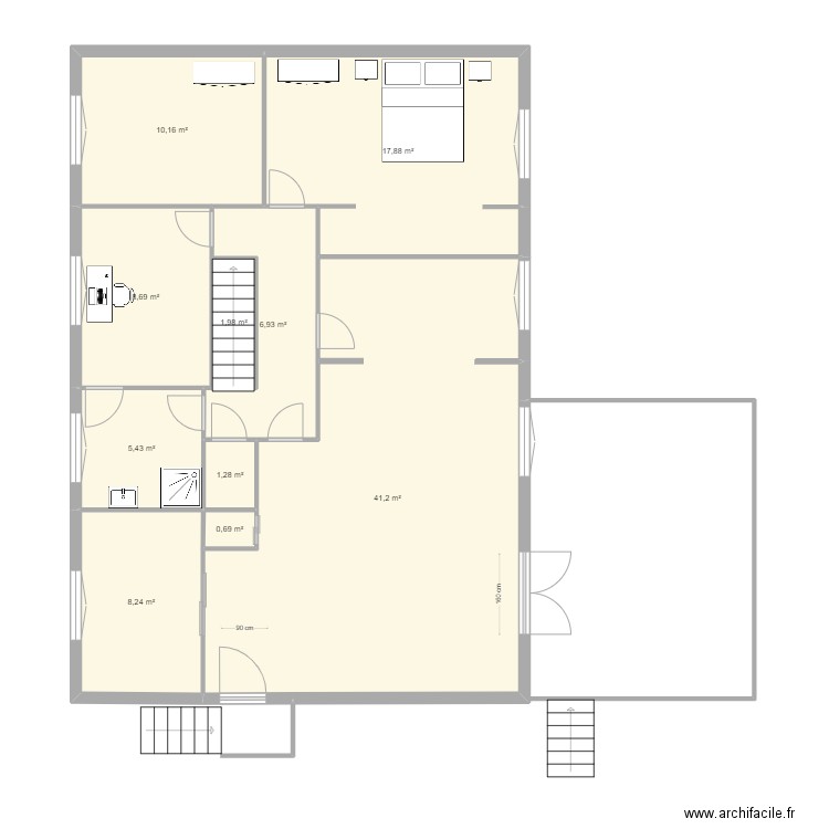 plan 23 rdc. Plan de 0 pièce et 0 m2