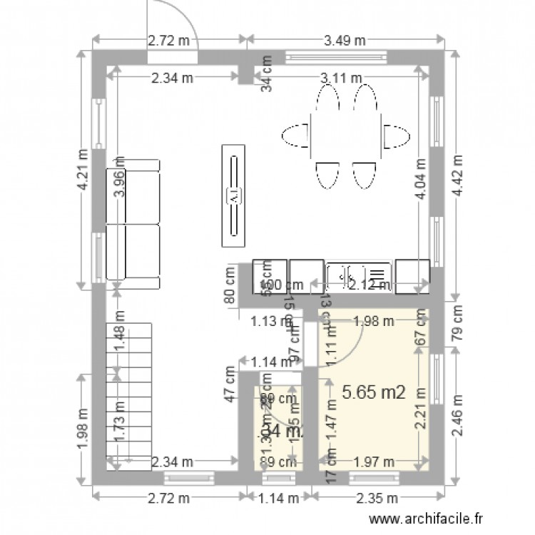 Plan. Plan de 0 pièce et 0 m2