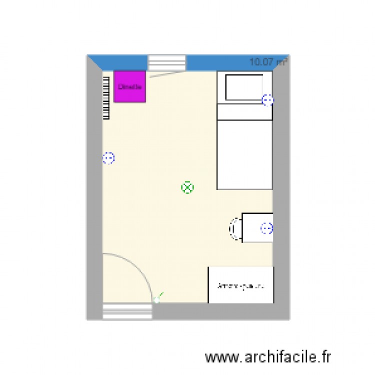 chambre noelyne. Plan de 0 pièce et 0 m2