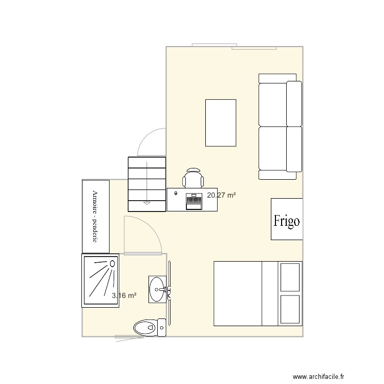 Plan axel. Plan de 0 pièce et 0 m2