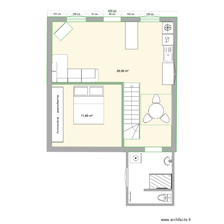 Republique. Plan de 0 pièce et 0 m2