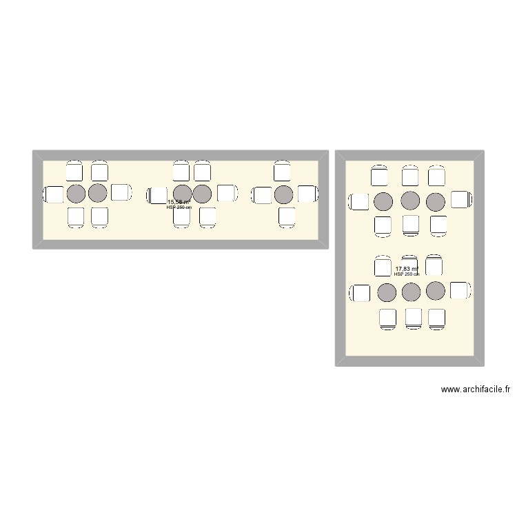 Plan de table event 1. Plan de 0 pièce et 0 m2