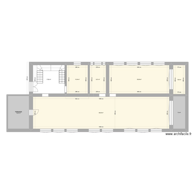 RDC IMMEUBLE MARANGE REV1. Plan de 8 pièces et 187 m2