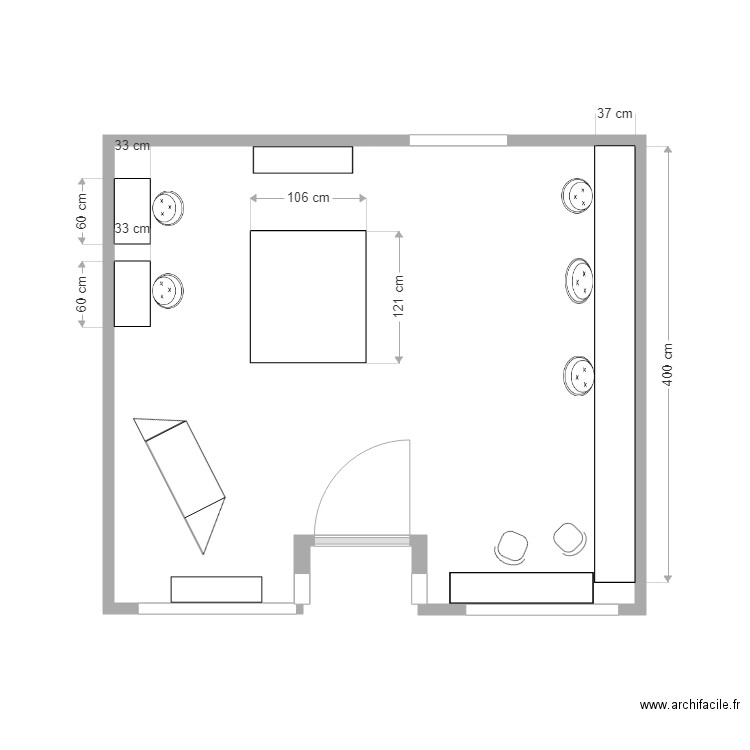 salon   1. Plan de 0 pièce et 0 m2