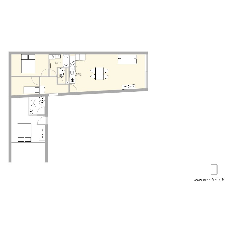 gouraud 2. Plan de 0 pièce et 0 m2