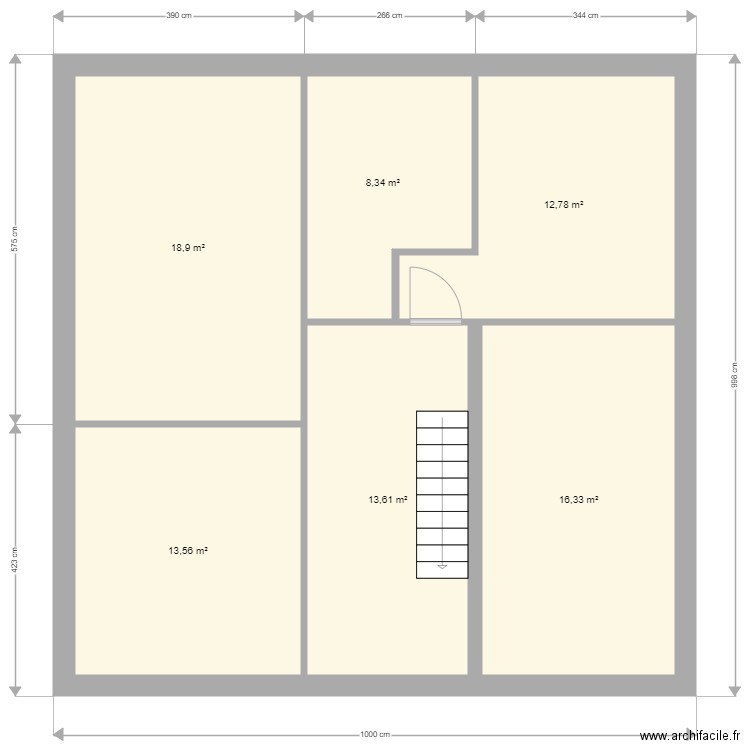 REZ DE CHAUSSEE LOT A CRUSNES. Plan de 0 pièce et 0 m2