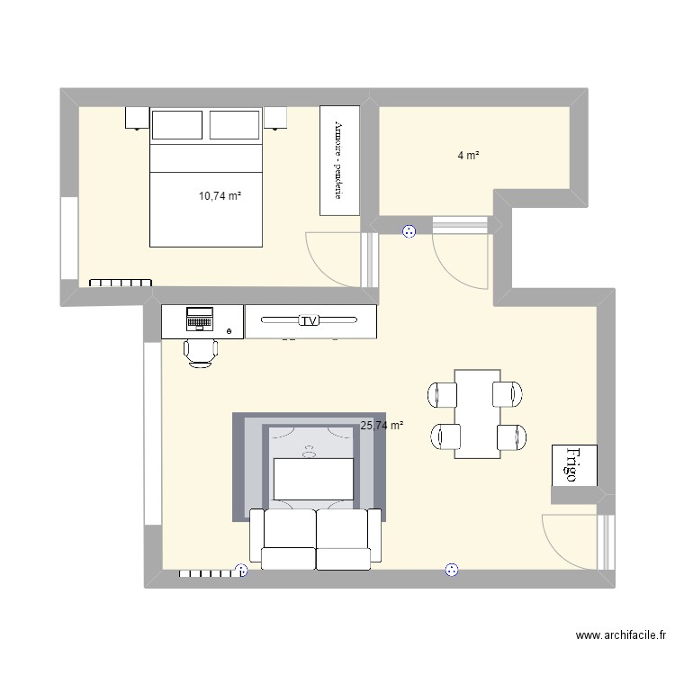 MAISON AJACCIO. Plan de 0 pièce et 0 m2