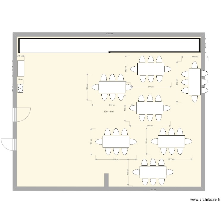 plan salle amanger nouveau. Plan de 0 pièce et 0 m2