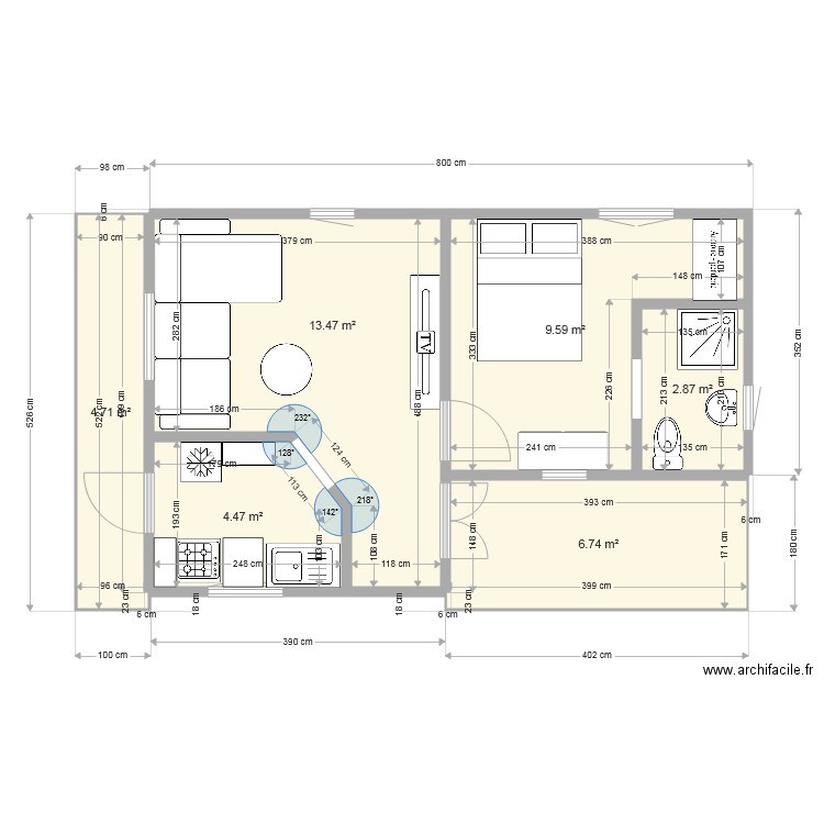 Mado1. Plan de 0 pièce et 0 m2