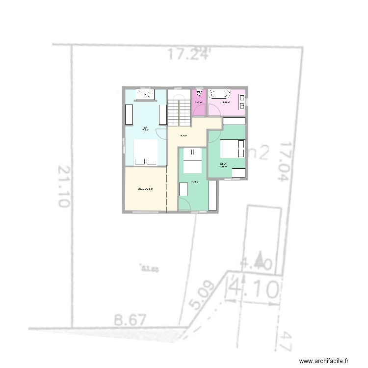 maison R1. Plan de 0 pièce et 0 m2